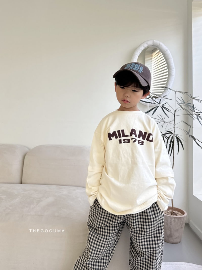 Thegoguma - Korean Children Fashion - #toddlerclothing - Milano Layered Tee - 9