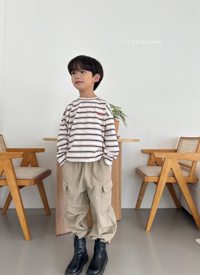 Thegoguma - Korean Children Fashion - #toddlerclothing - Bonding Cargo Pants - 3