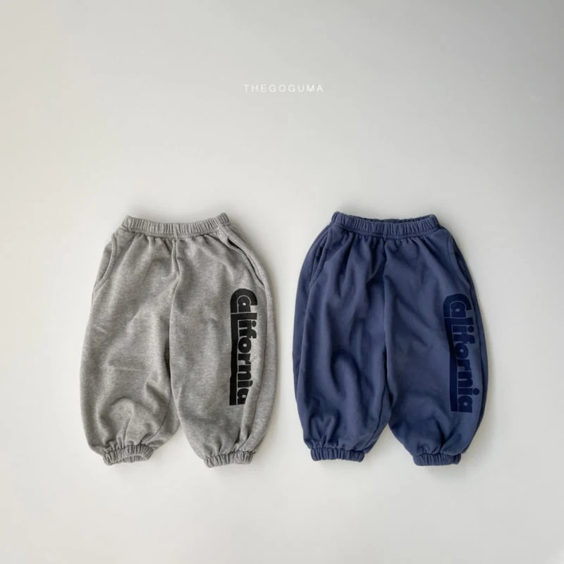 Thegoguma - Korean Children Fashion - #toddlerclothing - California Jogger Pants