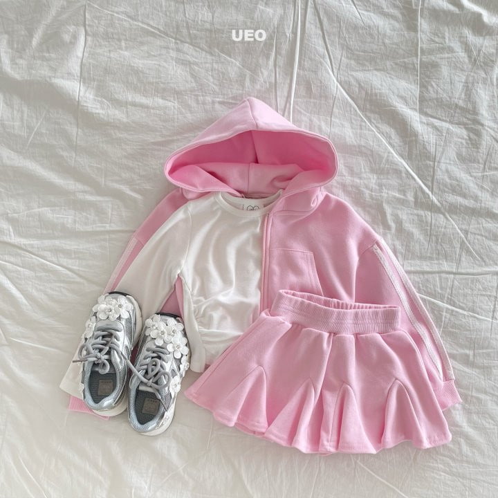 U Eo - Korean Children Fashion - #Kfashion4kids - Shirring Unbalance Slim Tee - 9