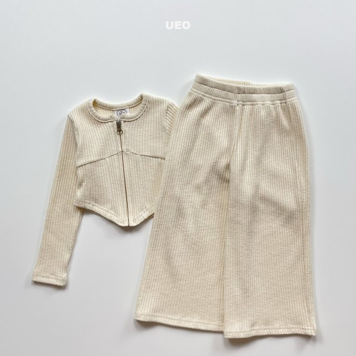 U Eo - Korean Children Fashion - #Kfashion4kids - Rib Wide Pants - 5