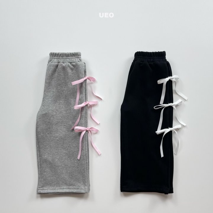 U Eo - Korean Children Fashion - #Kfashion4kids - Ribbon Girls Pants