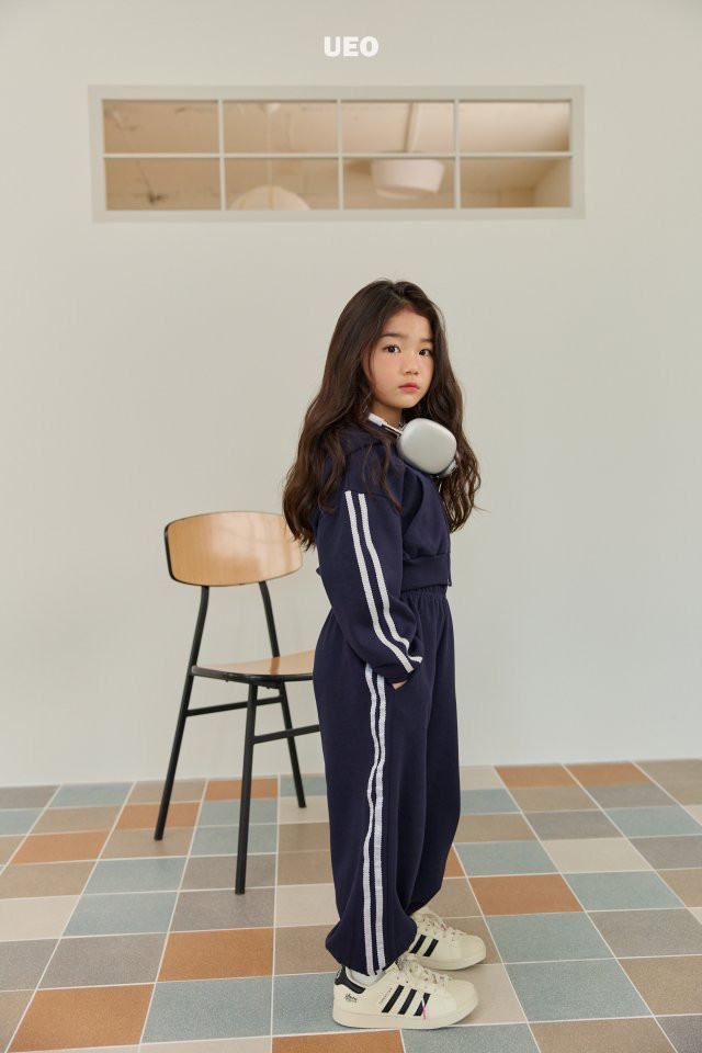 U Eo - Korean Children Fashion - #Kfashion4kids - Scallop Crop Hood Zip-up - 7