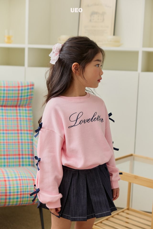 U Eo - Korean Children Fashion - #Kfashion4kids - Love Letter Ribbon Sweatshirts - 6