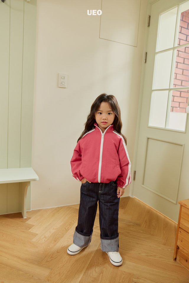 U Eo - Korean Children Fashion - #Kfashion4kids - Roll-up Selvedge Denim Pants - 12