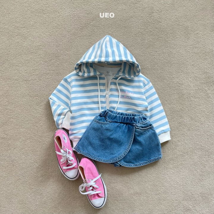 U Eo - Korean Children Fashion - #Kfashion4kids - High Wrap Denim Pants - 9