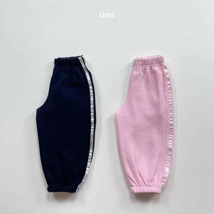 U Eo - Korean Children Fashion - #childofig - Two Lines Jogger Pants - 12