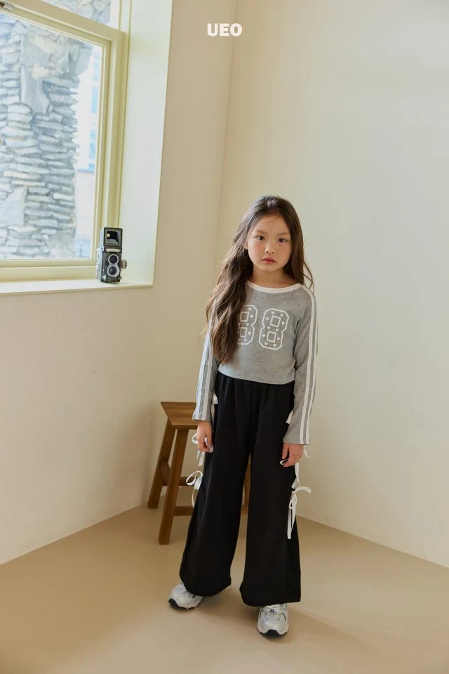 U Eo - Korean Children Fashion - #childofig - Ribbon Girls Pants - 9