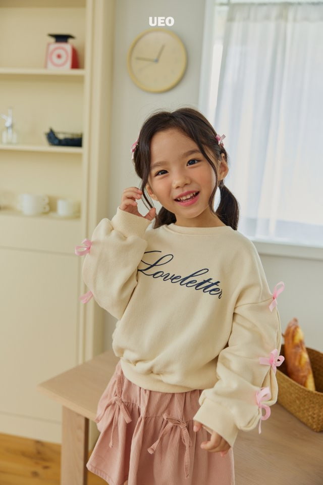 U Eo - Korean Children Fashion - #stylishchildhood - Corduroy Ribbon Skirt - 4