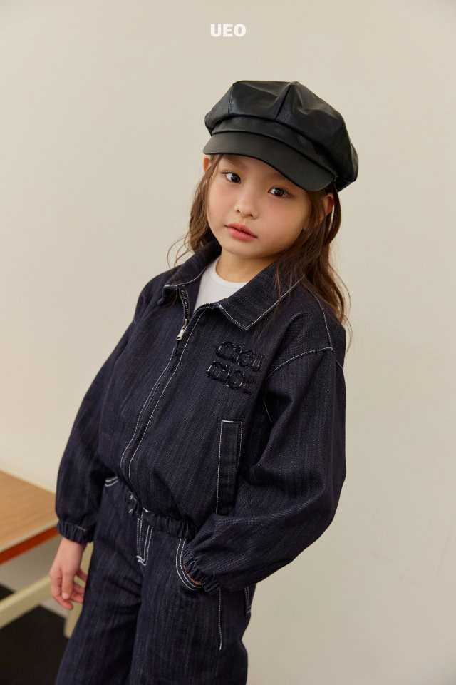 U Eo - Korean Children Fashion - #childofig - Mooi Denim Jacket - 12