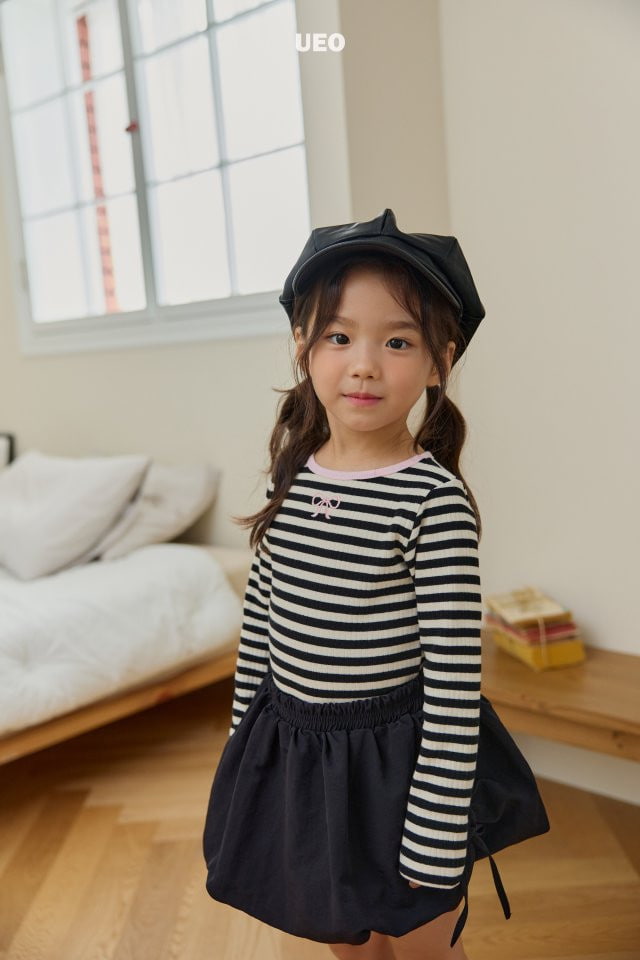 U Eo - Korean Children Fashion - #childrensboutique - Pumpkin Ribbon Skirt - 11