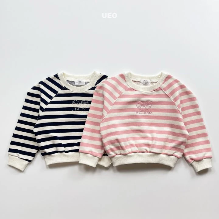 U Eo - Korean Children Fashion - #designkidswear - Ribbon Puff Swatshirts