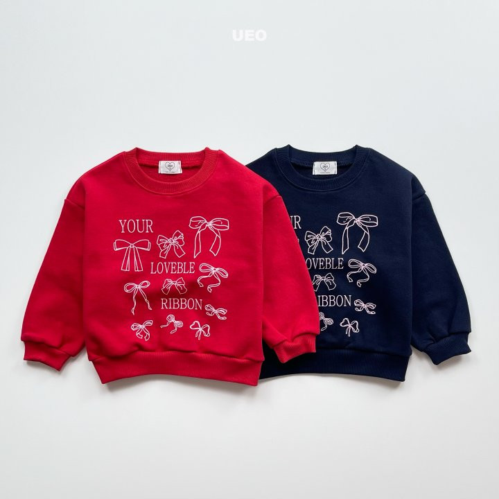 U Eo - Korean Children Fashion - #designkidswear - Ribbon Party Sweatshirts