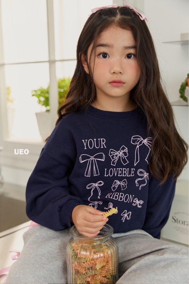 U Eo - Korean Children Fashion - #fashionkids - Ribbon Party Sweatshirts - 3