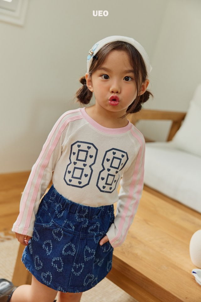 U Eo - Korean Children Fashion - #kidsshorts - 88 Tape Crop Tee - 11