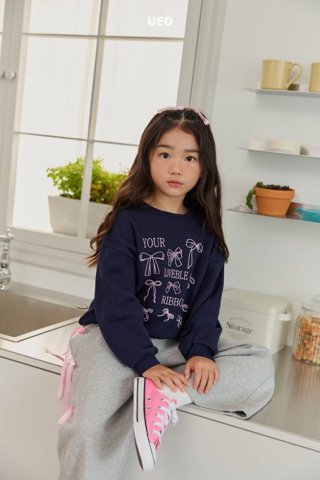 U Eo - Korean Children Fashion - #fashionkids - Ribbon Party Sweatshirts - 4