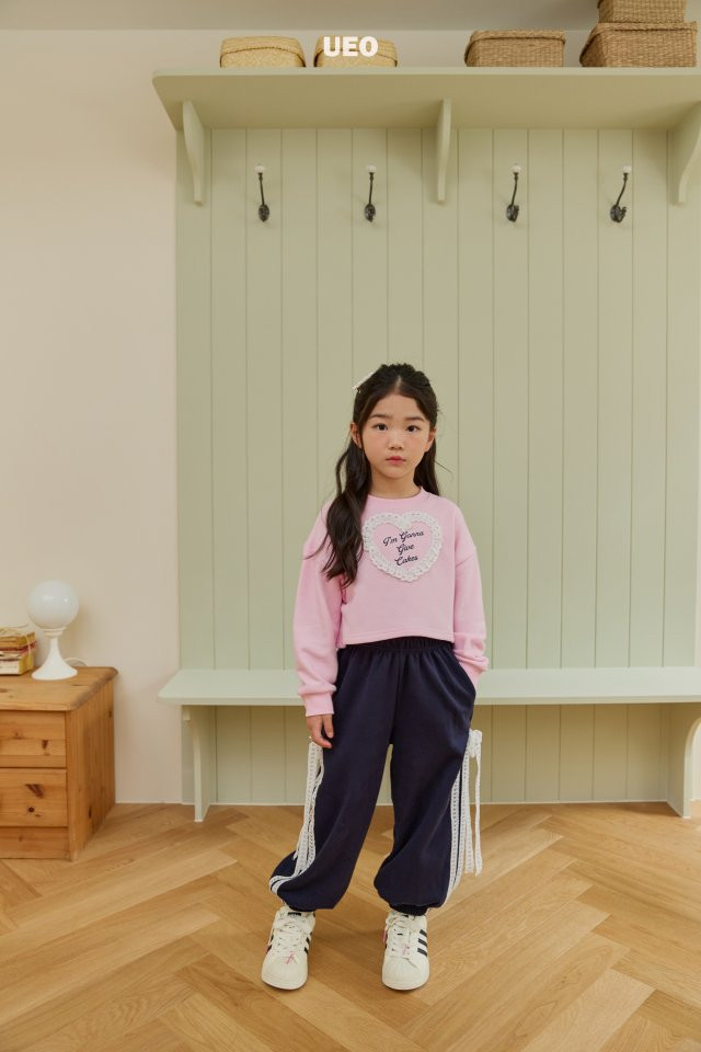 U Eo - Korean Children Fashion - #kidsstore - Hatto Ribbon Jogger Pants - 6