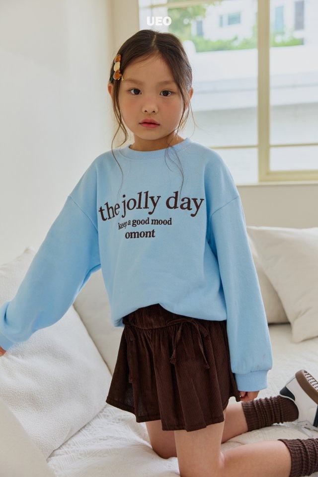 U Eo - Korean Children Fashion - #kidzfashiontrend - Corduroy Ribbon Skirt - 11