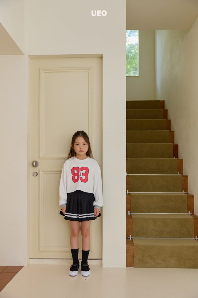 U Eo - Korean Children Fashion - #littlefashionista - 83 Crop Colored Tee - 2