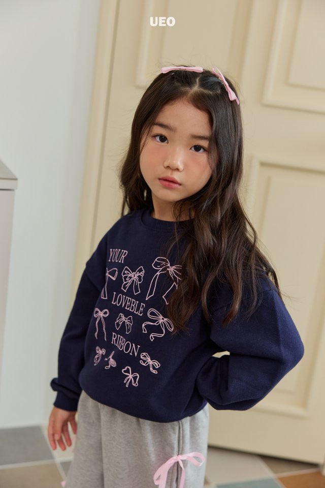 U Eo - Korean Children Fashion - #littlefashionista - Ribbon Party Sweatshirts - 8