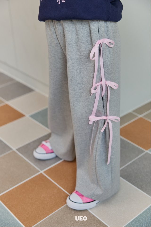 U Eo - Korean Children Fashion - #magicofchildhood - Ribbon Girls Pants - 4