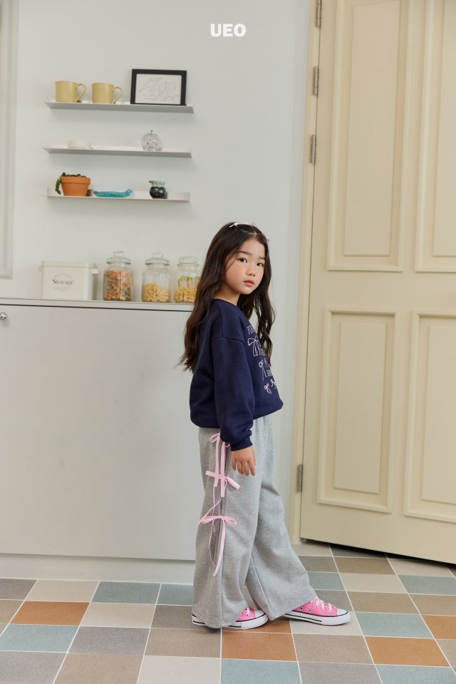 U Eo - Korean Children Fashion - #prettylittlegirls - Ribbon Girls Pants - 5