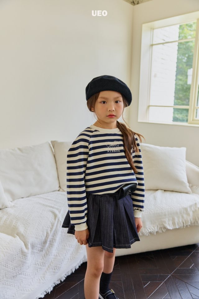 U Eo - Korean Children Fashion - #todddlerfashion - Ribbon Puff Swatshirts - 12