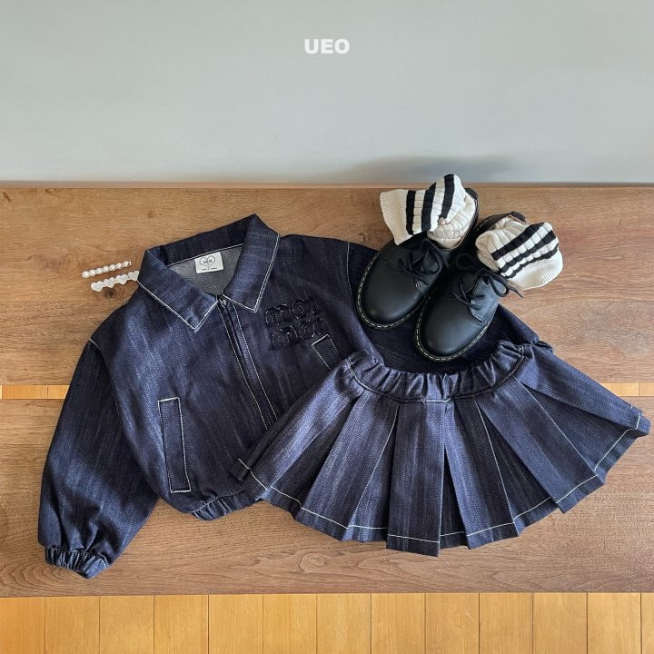 U Eo - Korean Children Fashion - #todddlerfashion - Mooi Denim Jacket - 9