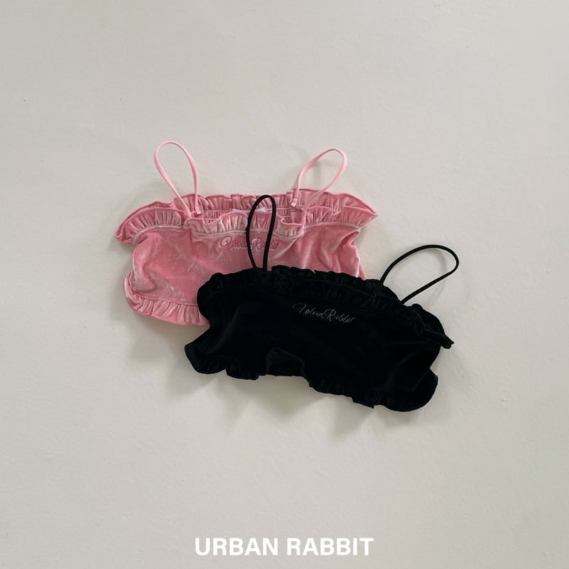 Urban Rabbit - Korean Children Fashion - #Kfashion4kids - Smocked Velvet Bustier