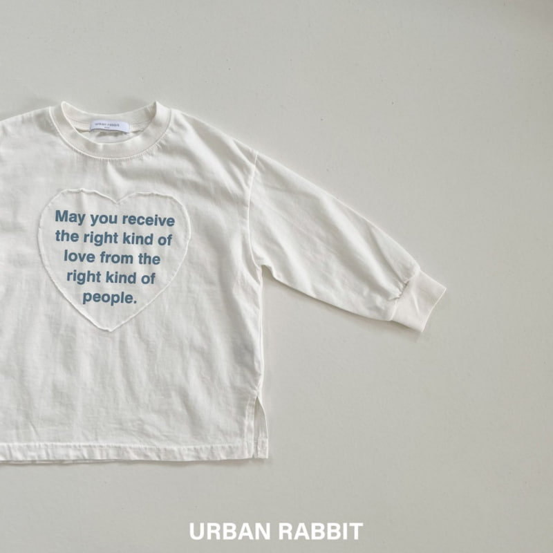 Urban Rabbit - Korean Children Fashion - #Kfashion4kids - Heart Slit Long Tee - 5