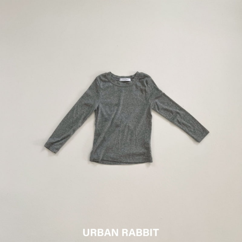 Urban Rabbit - Korean Children Fashion - #kidzfashiontrend - Fall Soft Slim Tee - 4