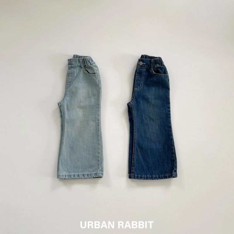 Urban Rabbit - Korean Children Fashion - #Kfashion4kids - Vintage Bootscut Denim Pants