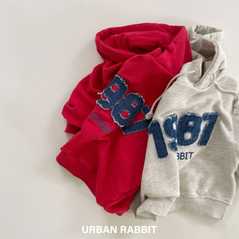 Urban Rabbit - Korean Children Fashion - #Kfashion4kids - Denim Appliqué Hoodie - 10