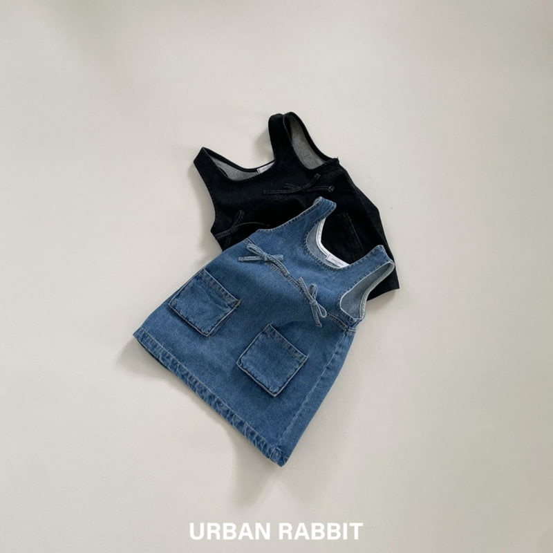 Urban Rabbit - Korean Children Fashion - #Kfashion4kids - Bonny Denim One-piece