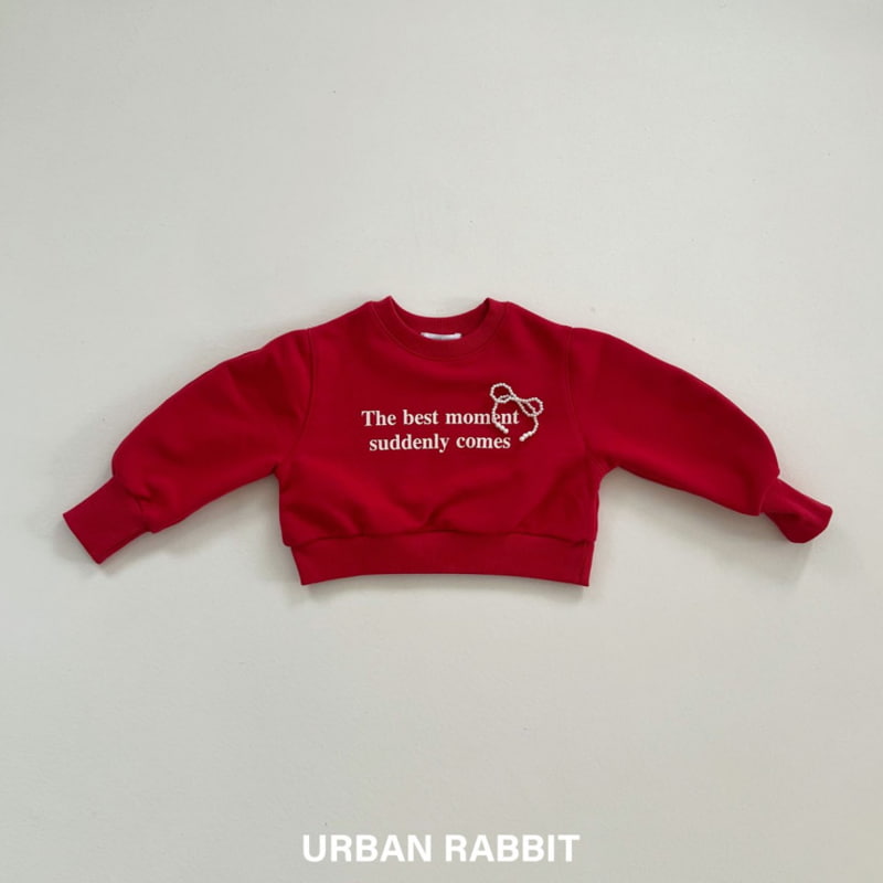 Urban Rabbit - Korean Children Fashion - #childofig - Pearl Ribbon Crop Sweatshirts - 6