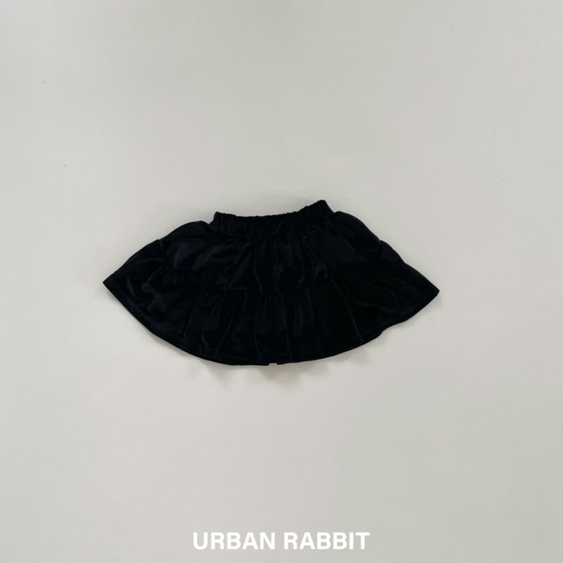 Urban Rabbit - Korean Children Fashion - #childofig - Velvet Ribbon Skirt - 5