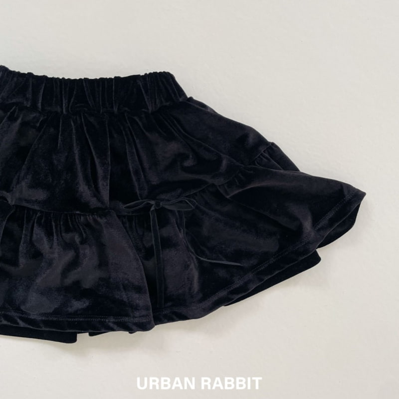 Urban Rabbit - Korean Children Fashion - #childofig - Velvet Ribbon Skirt - 6