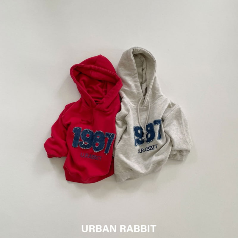 Urban Rabbit - Korean Children Fashion - #childofig - Denim Appliqué Hoodie