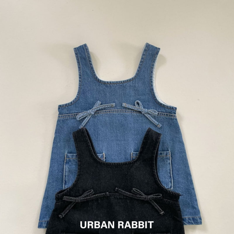 Urban Rabbit - Korean Children Fashion - #childofig - Bonny Denim One-piece - 9