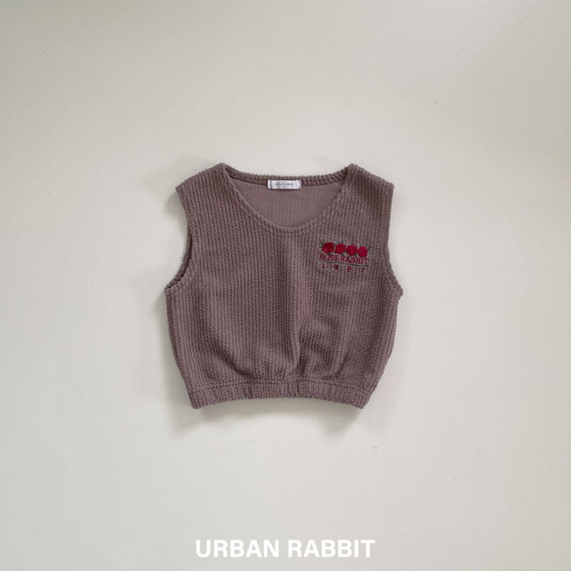 Urban Rabbit - Korean Children Fashion - #childrensboutique - Rose V Neck Vest - 3