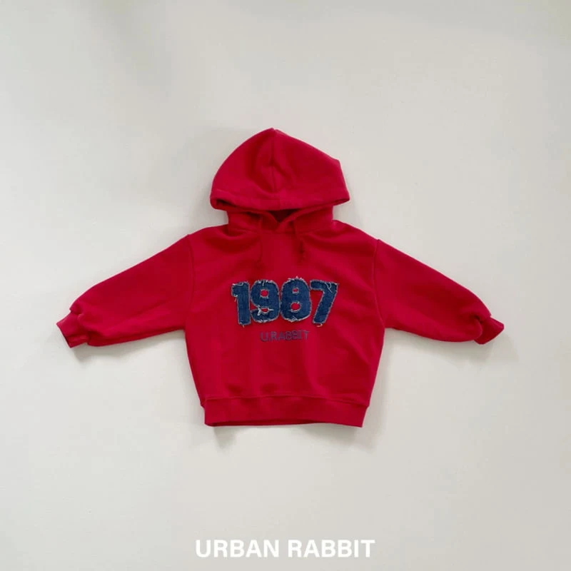 Urban Rabbit - Korean Children Fashion - #childrensboutique - Denim Appliqué Hoodie - 3