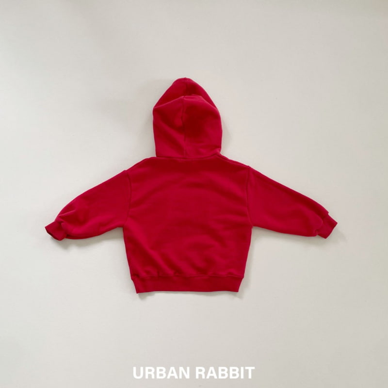 Urban Rabbit - Korean Children Fashion - #childrensboutique - Denim Appliqué Hoodie - 4