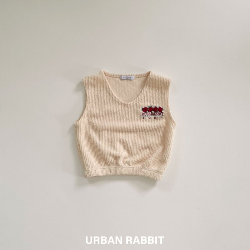 Urban Rabbit - Korean Children Fashion - #discoveringself - Rose V Neck Vest - 5