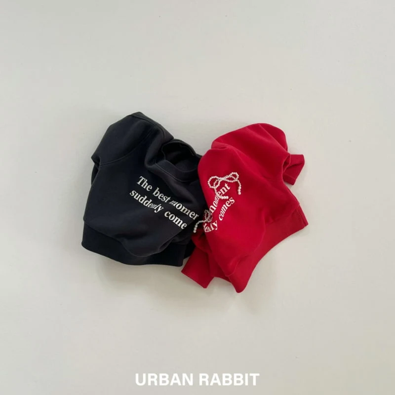 Urban Rabbit - Korean Children Fashion - #fashionkids - Pearl Ribbon Crop Sweatshirts - 10