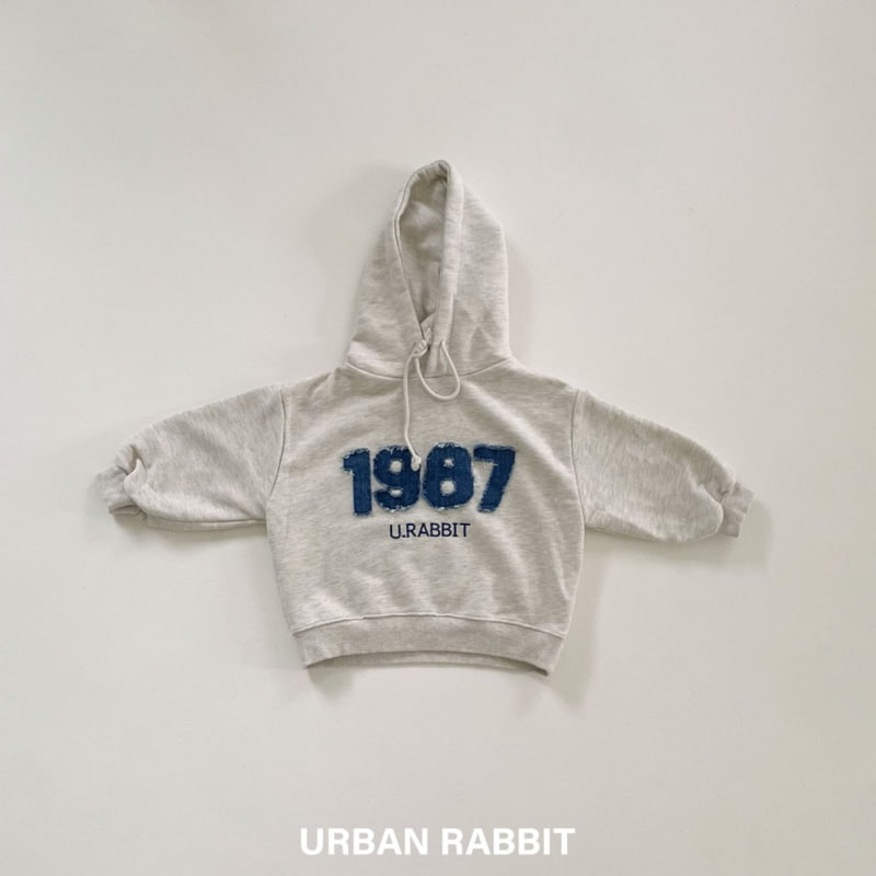 Urban Rabbit - Korean Children Fashion - #fashionkids - Denim Appliqué Hoodie - 6