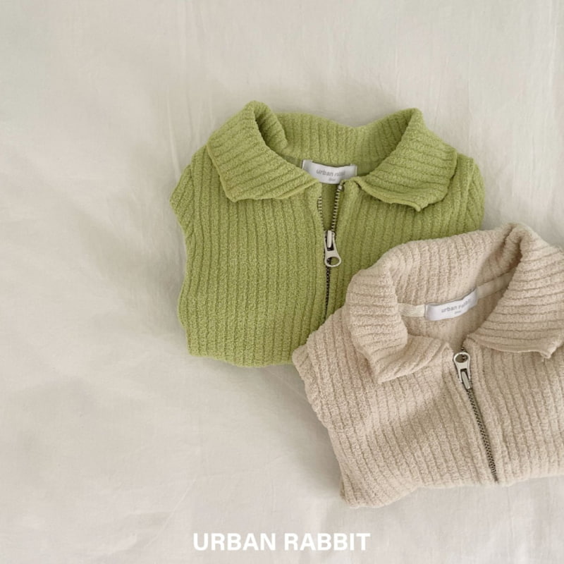 Urban Rabbit - Korean Children Fashion - #fashionkids - Tongtong Collar Zip-up - 10