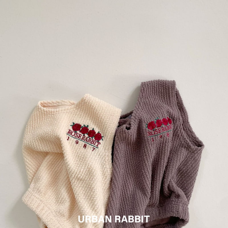 Urban Rabbit - Korean Children Fashion - #kidsshorts - Rose V Neck Vest - 7