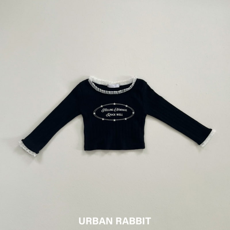 Urban Rabbit - Korean Children Fashion - #kidsshorts - Girl Score Crop Tee - 5