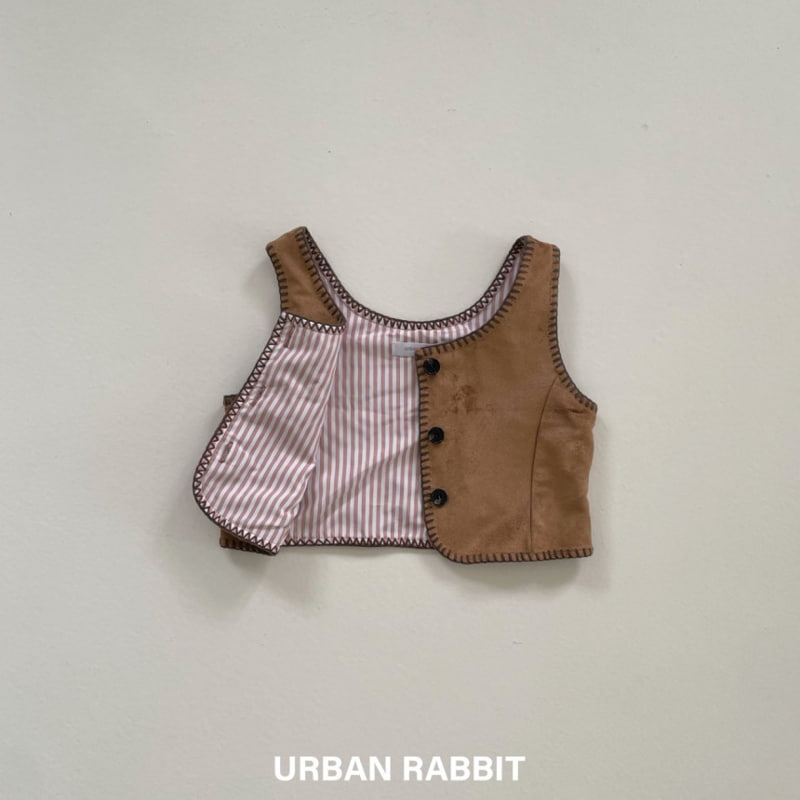 Urban Rabbit - Korean Children Fashion - #fashionkids - Western Mellow Vest - 4