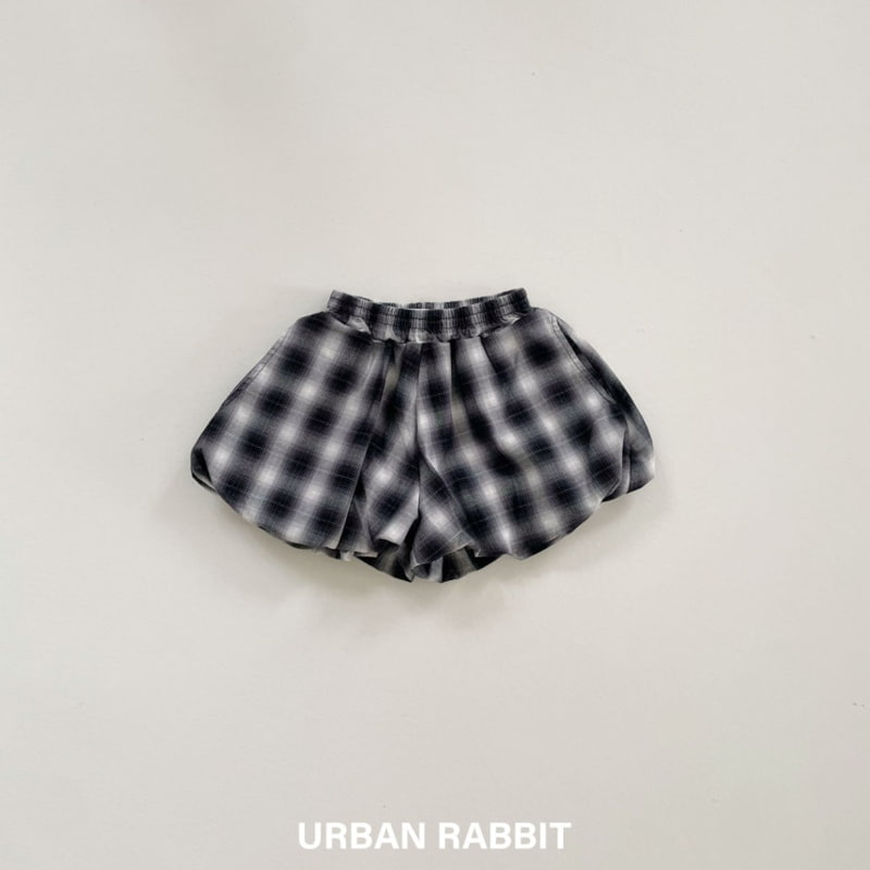 Urban Rabbit - Korean Children Fashion - #kidsshorts - Check Balloon Half Pants - 5